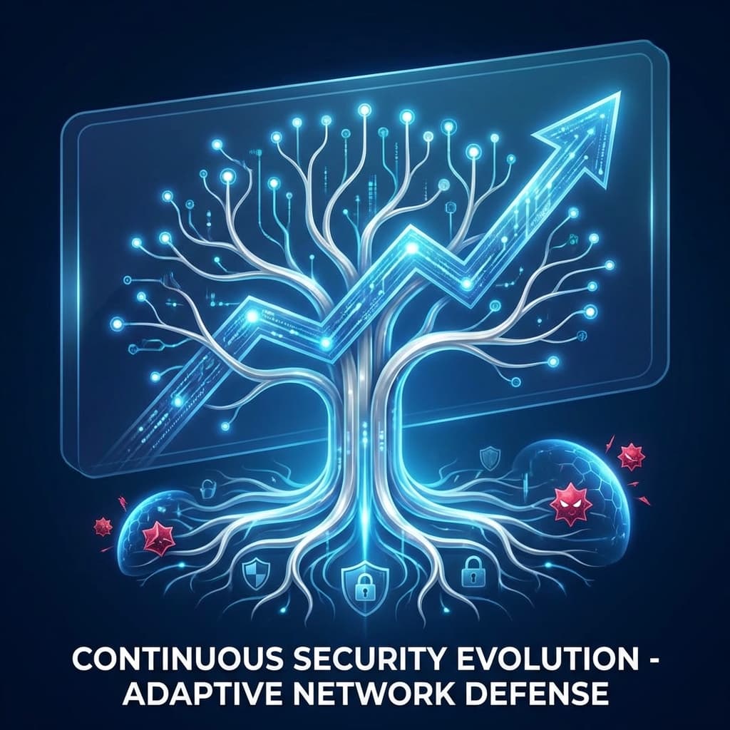 Strengthen & Evolve — continuous improvement illustration